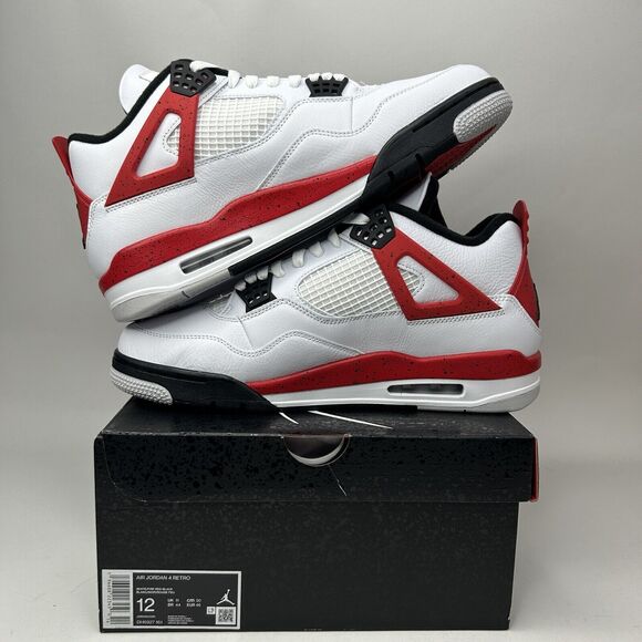 Nike Air Jordan 4 Retro “Red Cement” 2023 - Picture 3 of 4